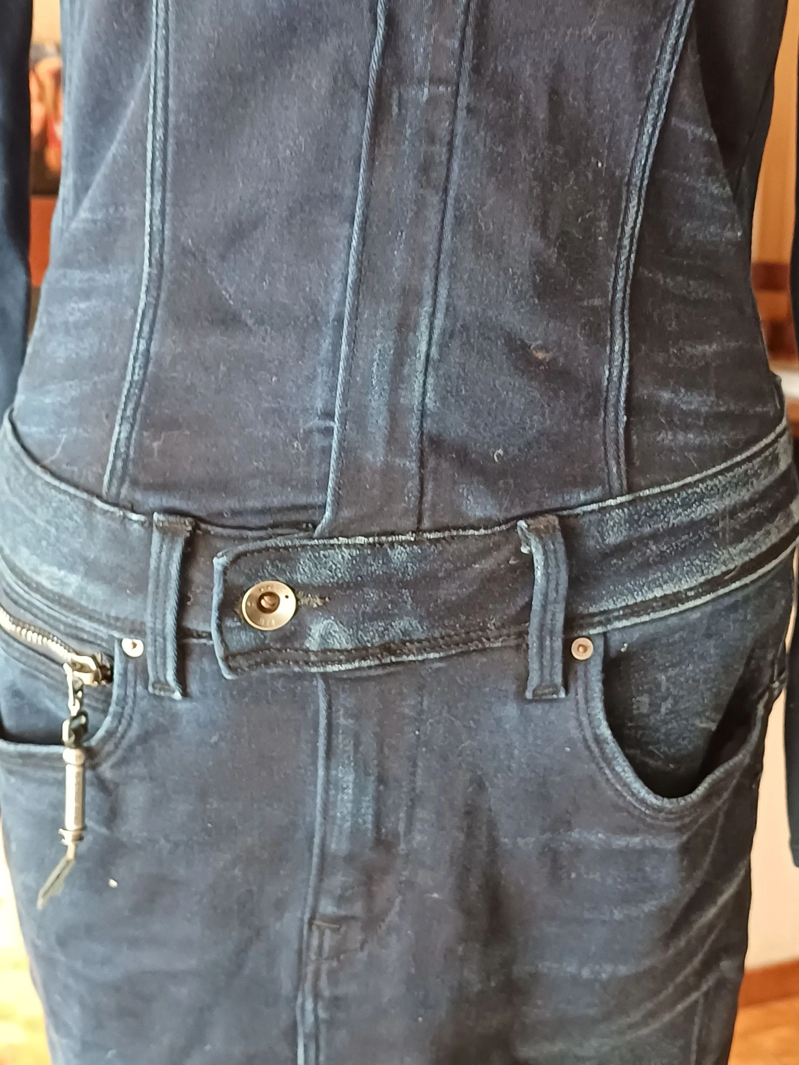 Vestido jeans G Star Gstar tamanho P – photo 3